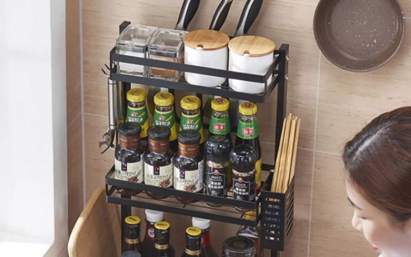 kitchen storage rack