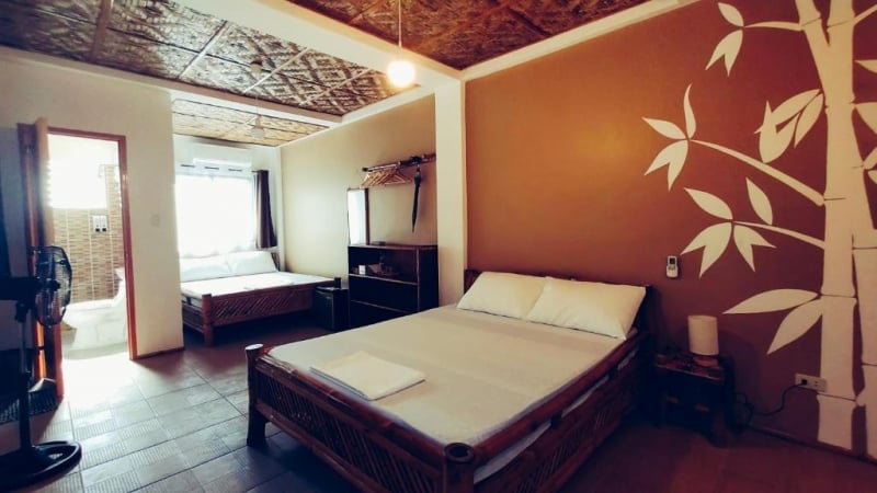 Anahaw Seaside Inn room in Bantayan Island