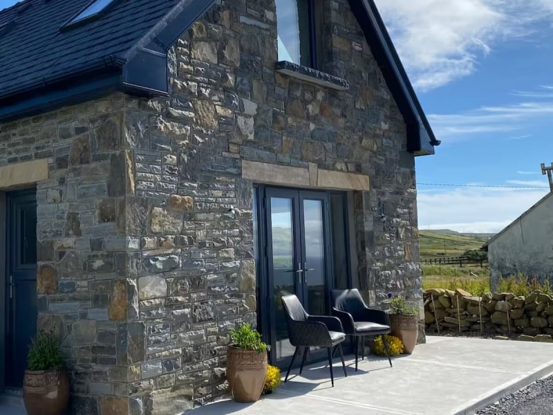 Airbnbs in Doolin with island views