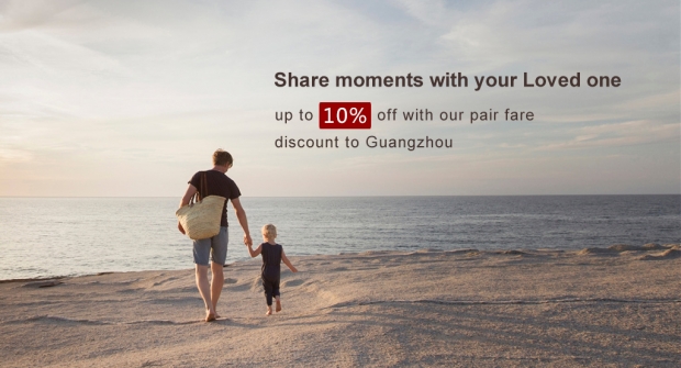 Enjoy 10% Off Pair Fare to China from Singapore with China Southern Airlines