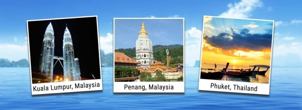 40% Off All Passengers | Thailand, Myanmar & Malaysia Cruise with Star Cruises
