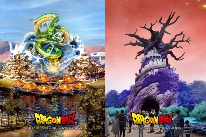 dragon ball z theme park saudi arabia