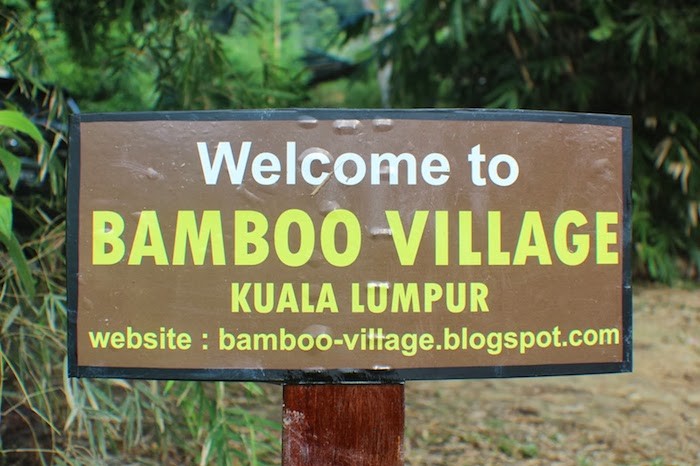 malaysia kampung bamboo village