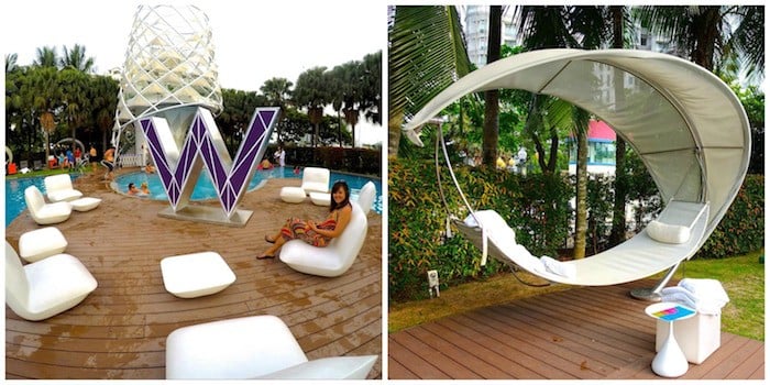 W Hotel Singapore pool