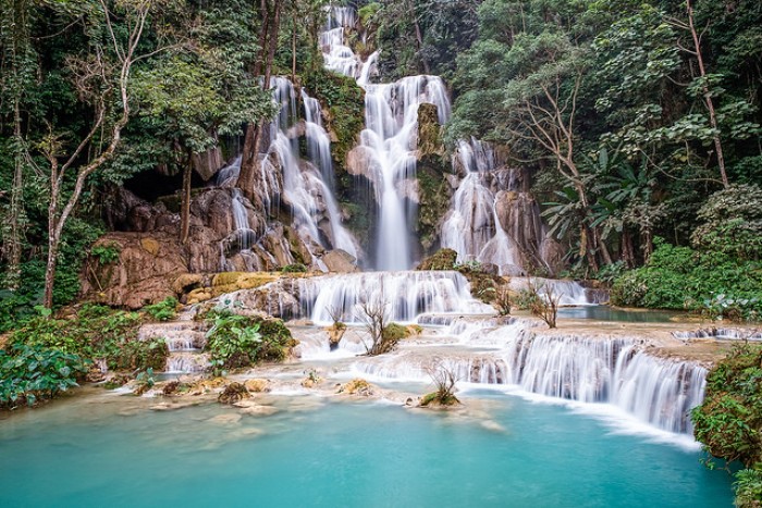  Hồ bơi tự nhiên: Thác Kuang Si, Lào