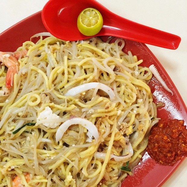 prawn noodles