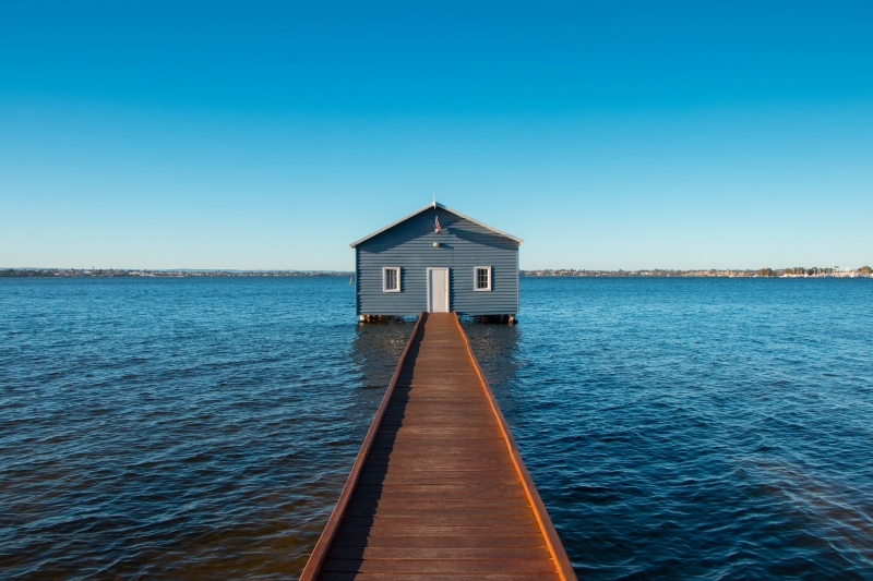 Blue Boat House