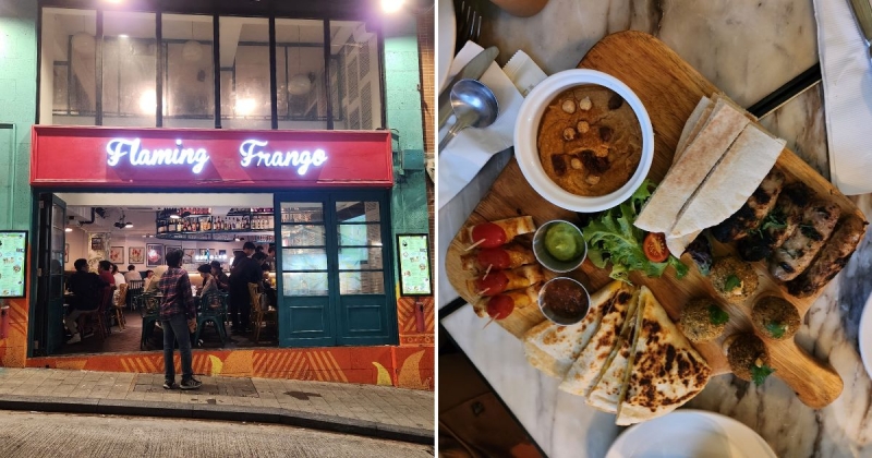 flaming frango halal restaurant hong kong