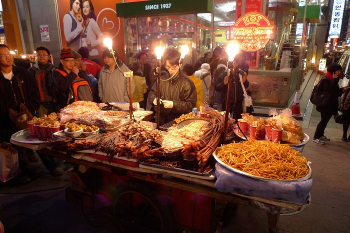 chợ đêm seoul