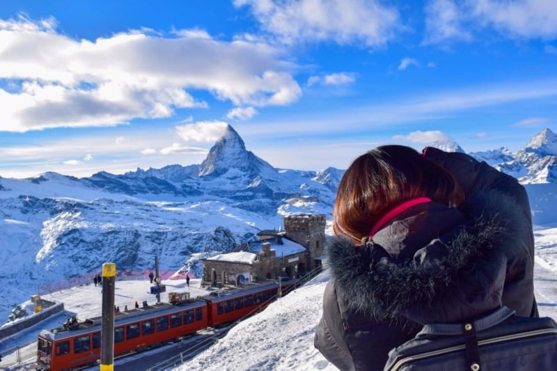 switzerland by train