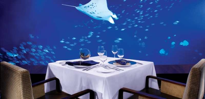 Equarius Hotel ocean restaurant singapore