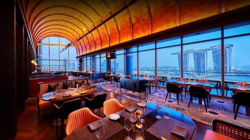 Singapore restaurants with a view