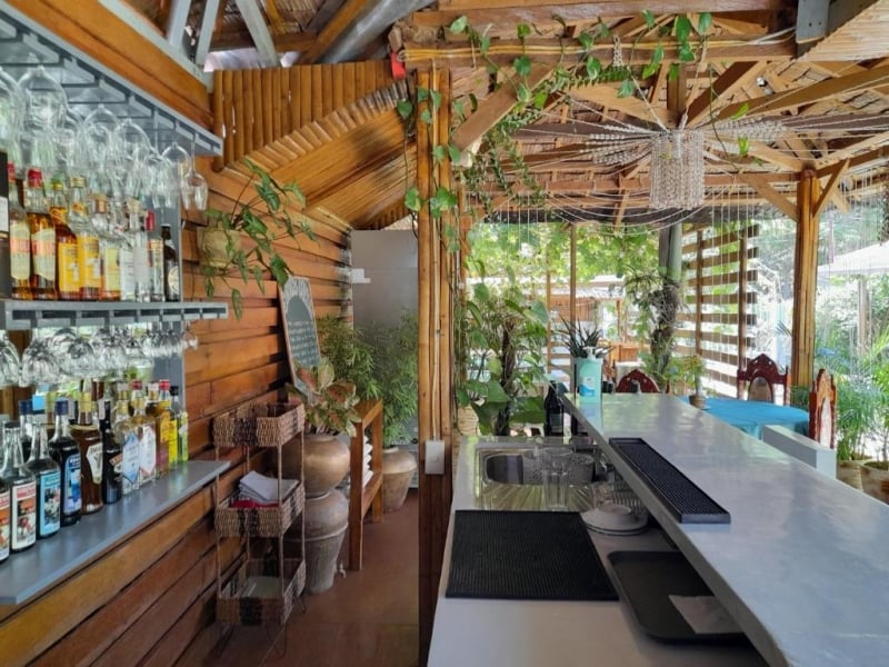 SMAK's Hotel bar on Bantayan Island