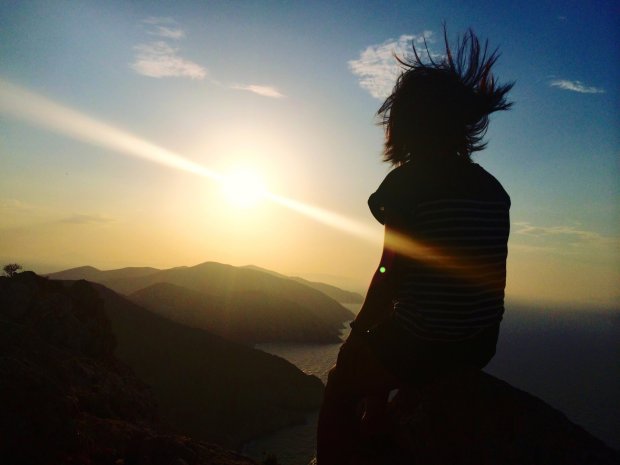 Sunset in Folegandros