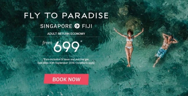 Discover Tropical Paradise with Fiji Airways from SGD699
