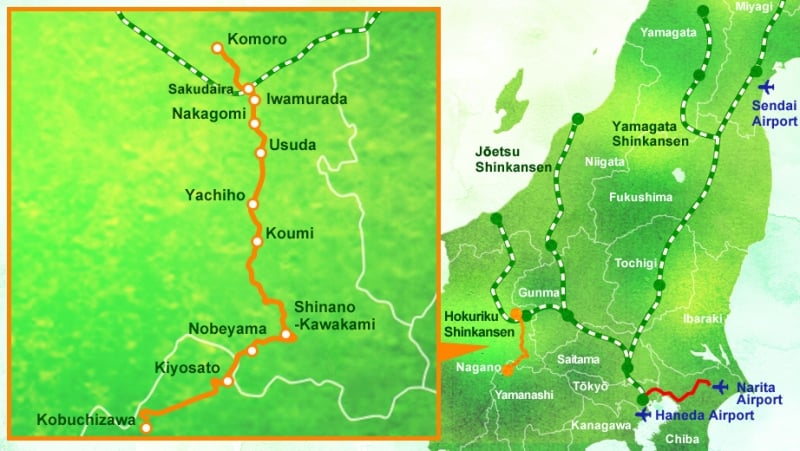 route map high rail 1375