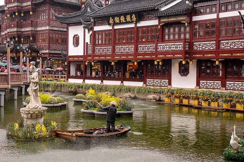 yu garden in shanghai