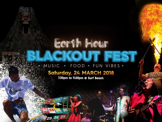 Earth Hour Blackout Fest in Sunway Lagoon from RM40