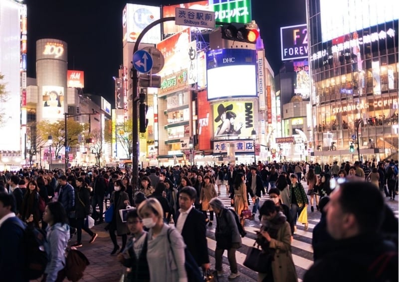 shibuya new year's eve countdown