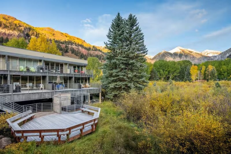 beautiful riverfront Airbnb Stays in Telluride