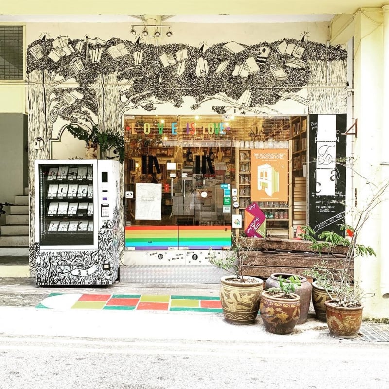 beautiful libraries and bookstores: booksactually, singapore
