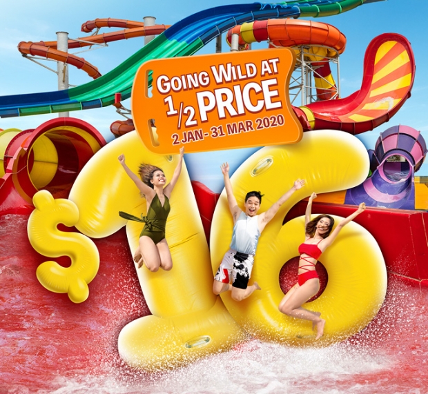 SGD16 Day Pass + More to Wild Wild Wet with DBS Card