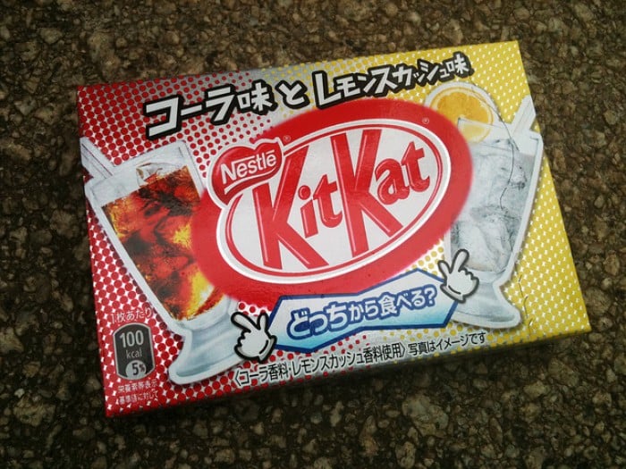 Cola and Lemon Soda KitKat