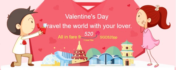 Valentine's Day Sale in Air China with Flights from SGD520