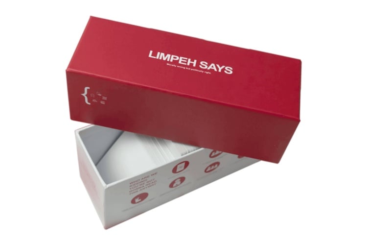 limpeh says cards