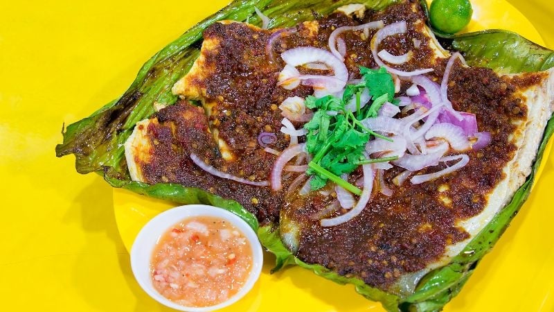 grilled stingray