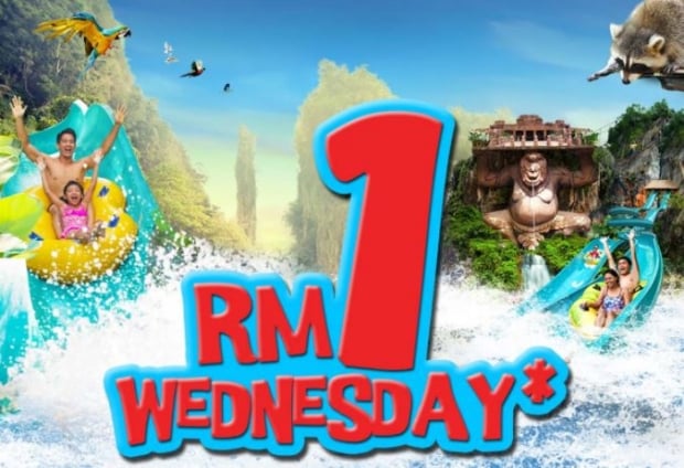 RM1 Wednesday in Sunway Lost World of Tambun Special Offer