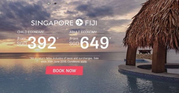 Discover Tropical Paradise in Fiji and Beyond from SGD649 with Fiji Airways