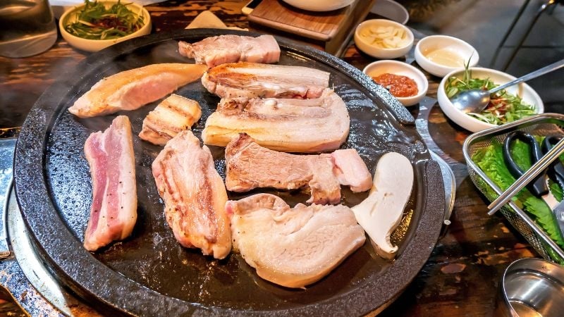Korean pork BBQ
