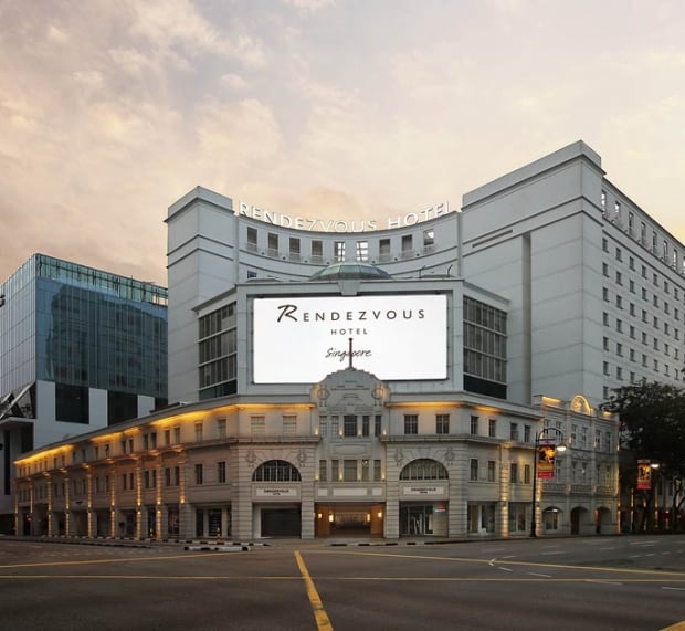18% off Stay at Rendezvous Hotel Singapore with DBS Card
