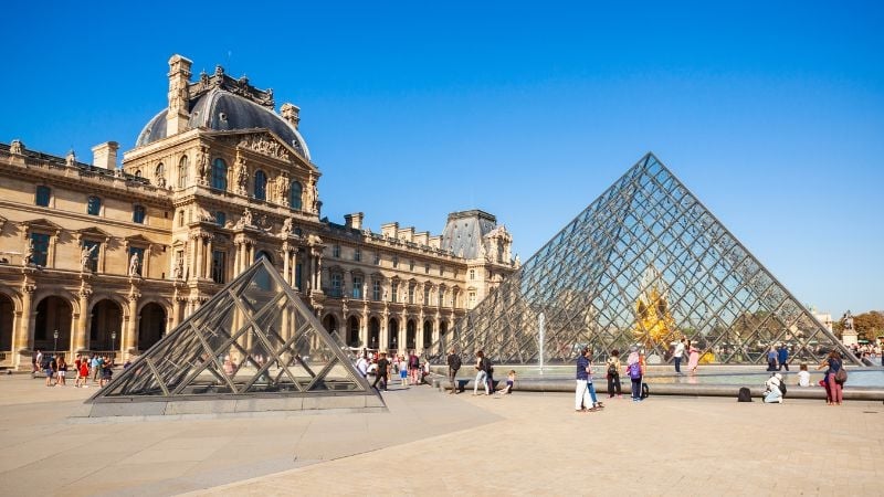Louvre museum in Paris
