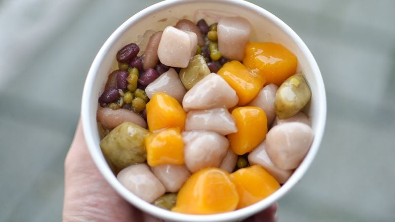 Taiwan taro balls