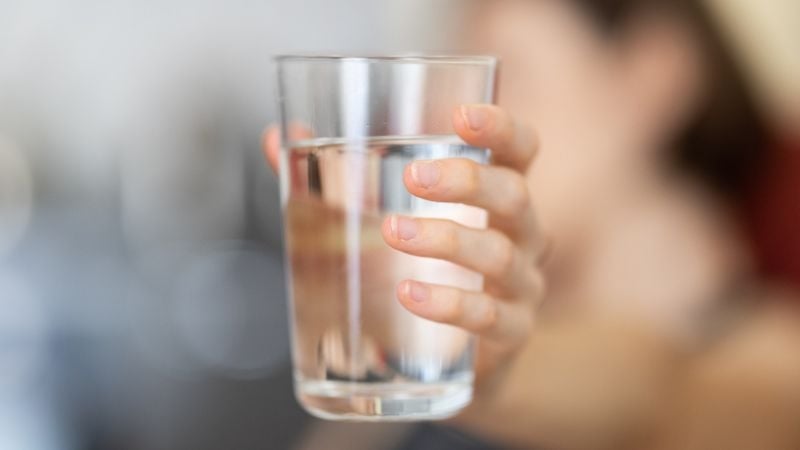 glass of water