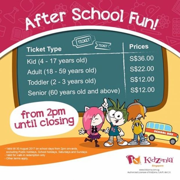 After School Fun in KidZania Singapore from SGD36