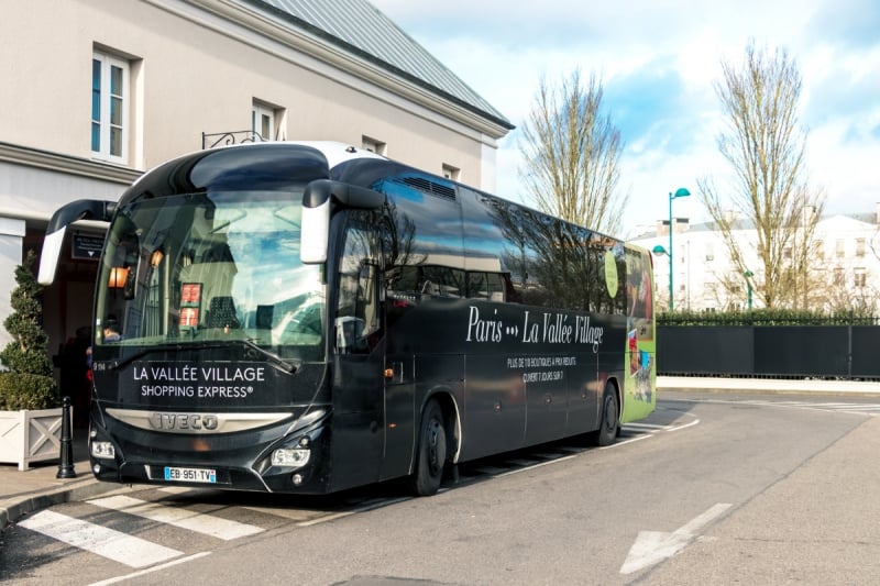 la vallee village paris shopping express shuttle