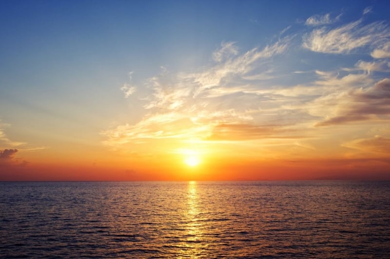 bintan beach sunrise