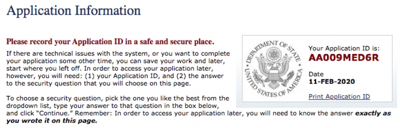 US visa renewal