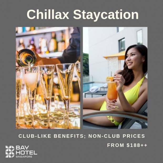 Chillax Staycation at Bay Hotel Singapore from SGD188