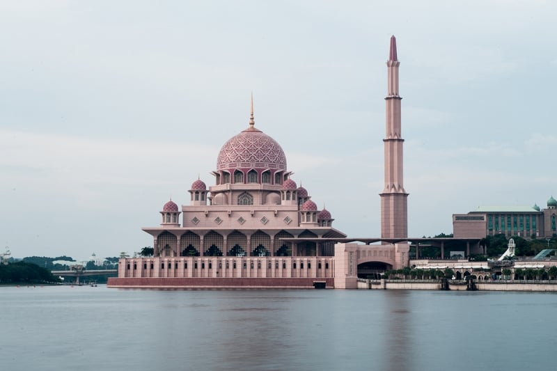 putra mosque at putrajaya, malaysia