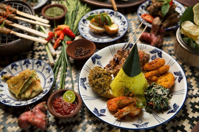 local food in indonesia - bali vs phuket