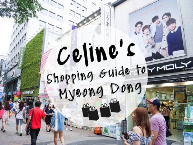 myeong dong shopping