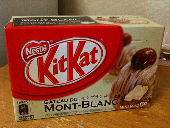 Gateau du Mont-Blanc KitKat