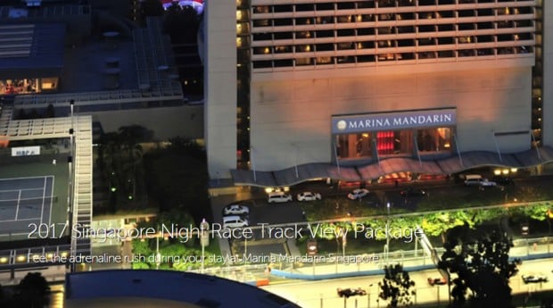 2017 Singapore Night Race Experience in Marina Mandarin from SGD800