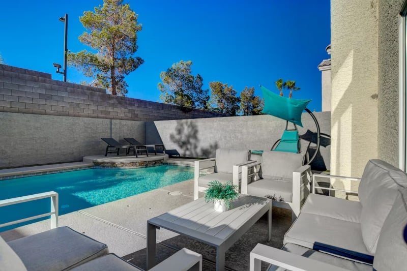 Airbnb with pool in Las Vegas