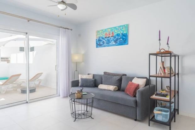 Sun-kissed Airbnb in Playa Blanca steps from the marina