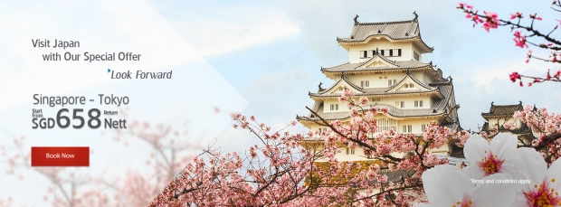 Fly to Japan from SGD 658 with Garuda Indonesia Special Offer